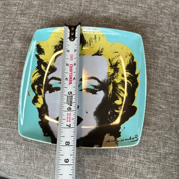 Andy Warhol Marilyn Monroe PrecidioObjects Plastic Plate - Picture 4 of 7